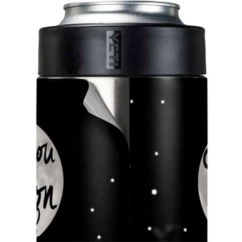 To The Moon And Back BW Yeti Colster Can Insulator Skin