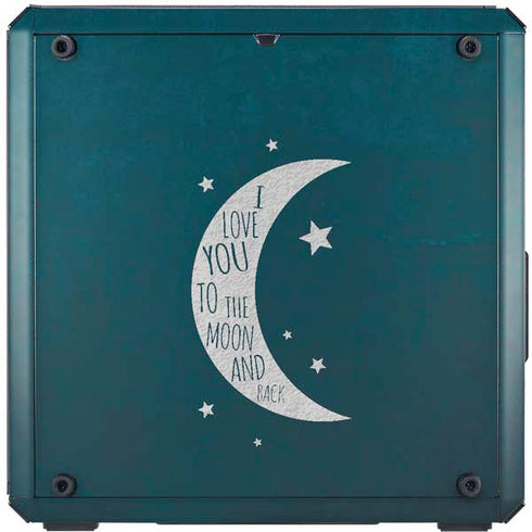 To The Moon And Back Cooler Master MasterBox Q300L Mini Tower Skin