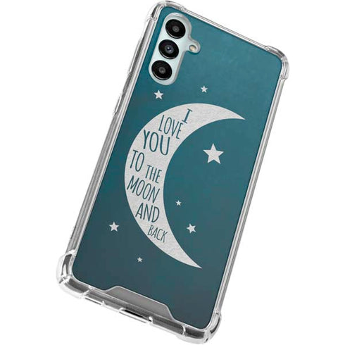 To The Moon And Back Galaxy A14 5G Clear Case