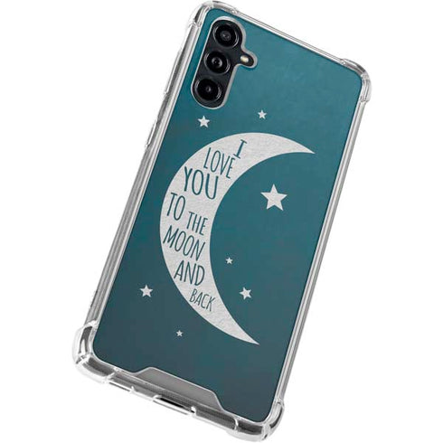 To The Moon And Back Galaxy A54 5G Clear Case