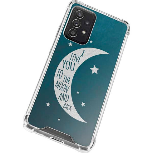 To The Moon And Back Galaxy A72 5G Clear Case