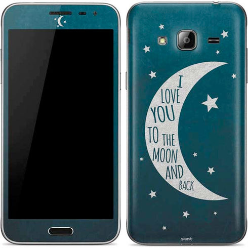 To The Moon And Back Galaxy J3 Skin
