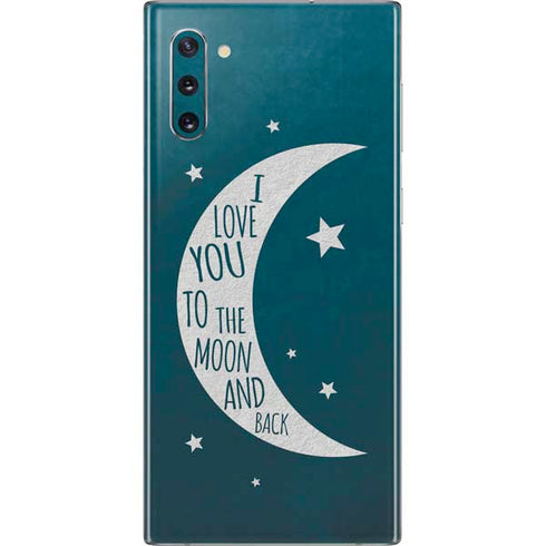 To The Moon And Back Galaxy Note 10 Skin