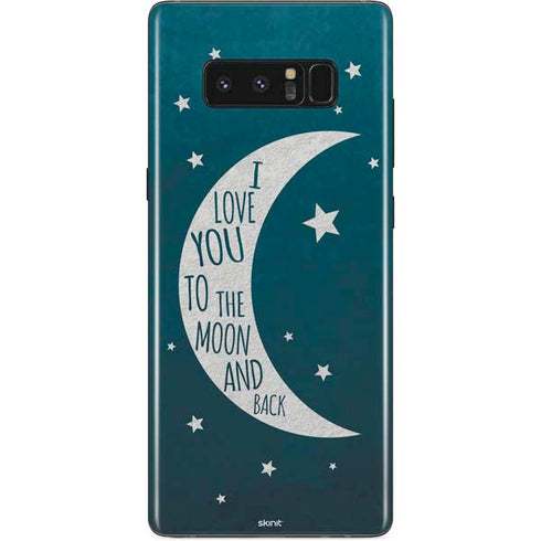 To The Moon And Back Galaxy Note 8 Skin