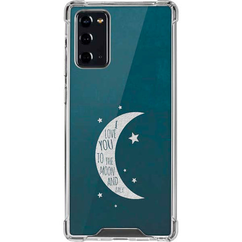 To The Moon And Back Galaxy Note20 5G Clear Case