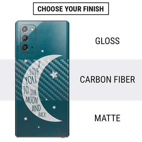 To The Moon And Back Galaxy Note20 5G Skin