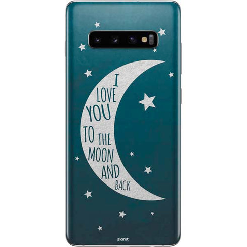 To The Moon And Back Galaxy S10 Plus Skin