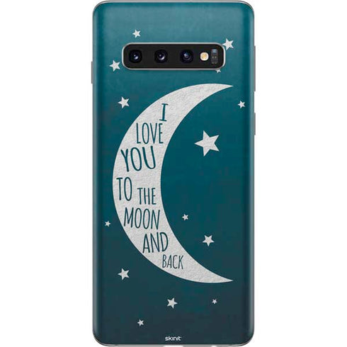 To The Moon And Back Galaxy S10 Skin