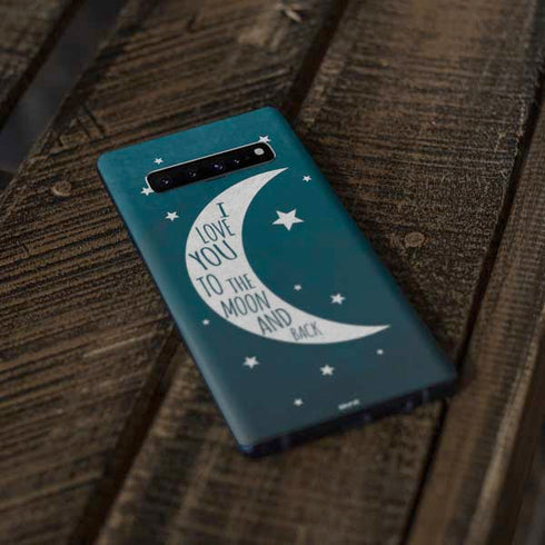 To The Moon And Back Galaxy S10 Skin