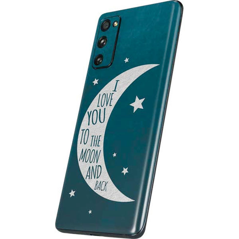To The Moon And Back Galaxy S20 Fan Edition Skin