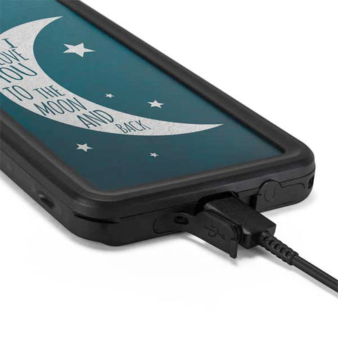 To The Moon And Back Galaxy S20 Waterproof Case