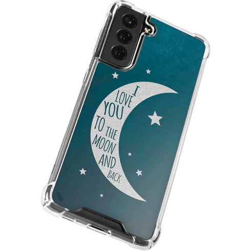 To The Moon And Back Galaxy S22 Clear Case