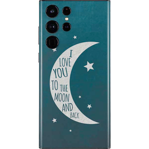 To The Moon And Back Galaxy S22 Ultra Skin