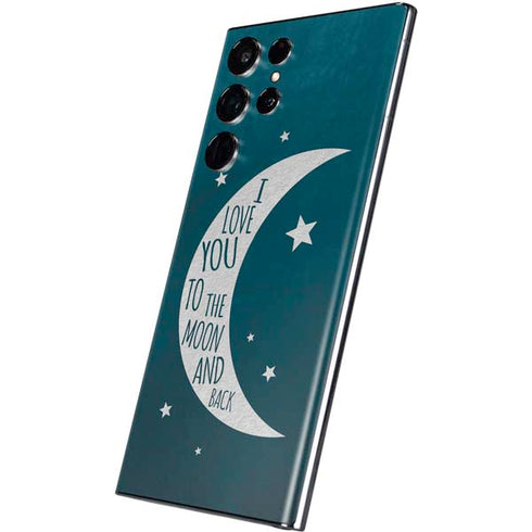 To The Moon And Back Galaxy S22 Ultra Skin