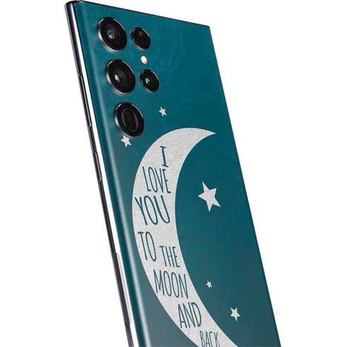 To The Moon And Back Galaxy S22 Ultra Skin