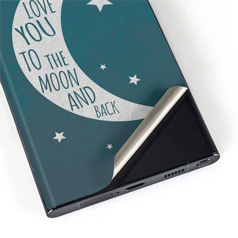 To The Moon And Back Galaxy S22 Ultra Skin
