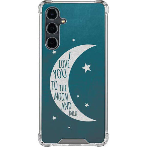 To The Moon And Back Galaxy S23 FE Clear Case