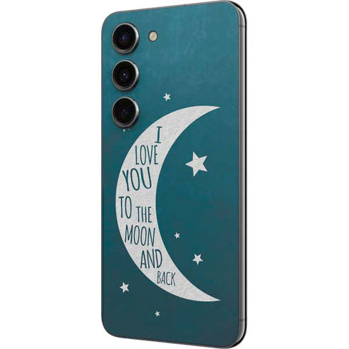 To The Moon And Back Galaxy S23 Skin