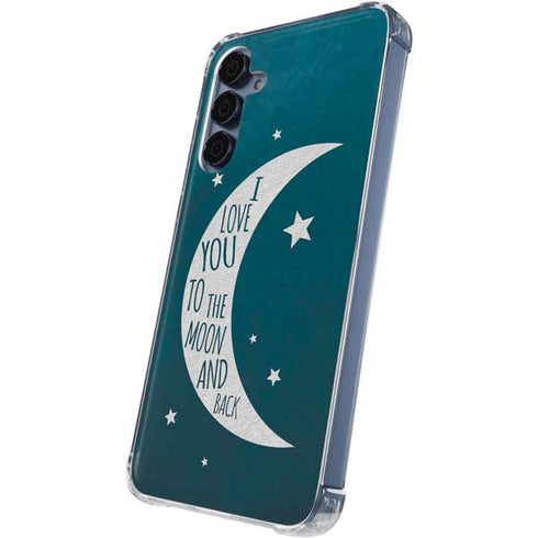 To The Moon And Back Galaxy S24 Clear Case