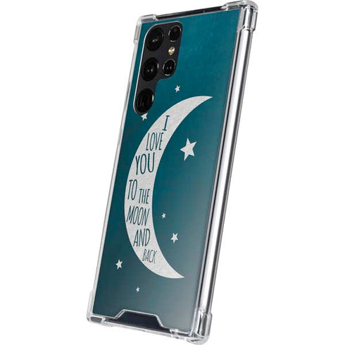 To The Moon And Back Galaxy S24 Ultra Clear Case