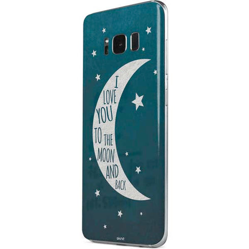 To The Moon And Back Galaxy S8 Skin