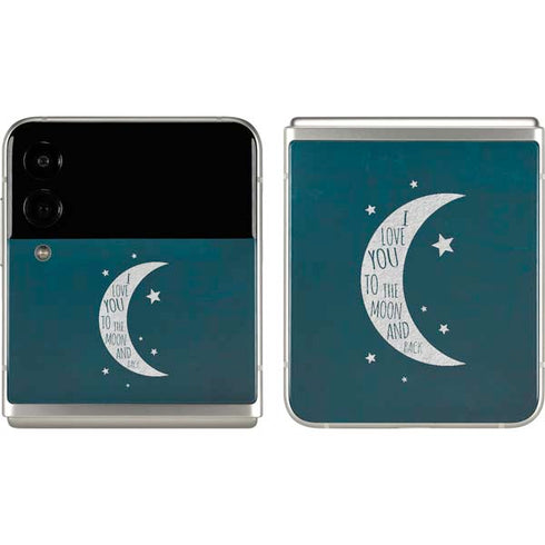 To The Moon And Back Galaxy Z Flip3 5G Skin