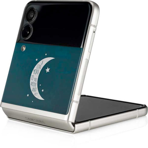 To The Moon And Back Galaxy Z Flip3 5G Skin