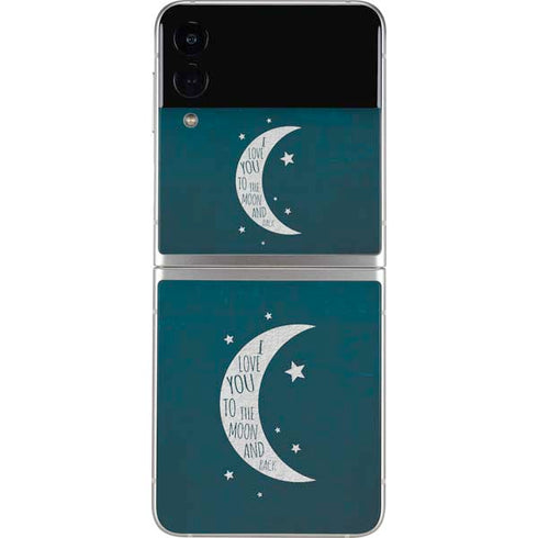 To The Moon And Back Galaxy Z Flip4 5G Skin