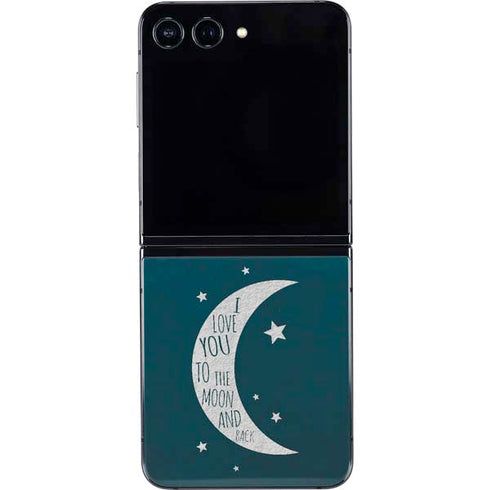 To The Moon And Back Galaxy Z Flip5 5G Skin