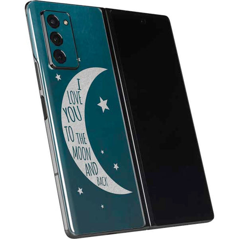 To The Moon And Back Galaxy Z Fold2 5G Skin