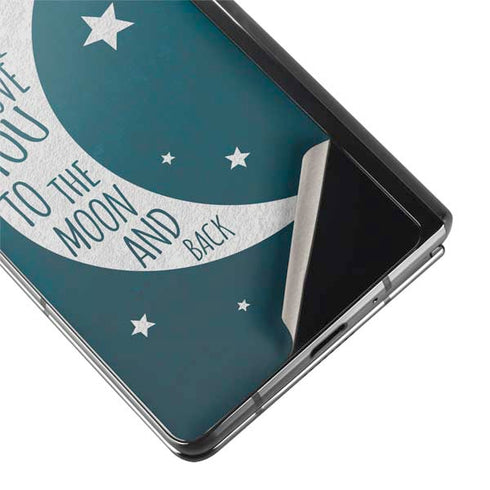 To The Moon And Back Galaxy Z Fold2 5G Skin