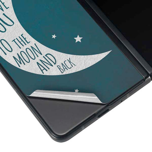 To The Moon And Back Galaxy Z Fold3 5G Skin