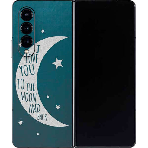 To The Moon And Back Galaxy Z Fold4 5G Skin