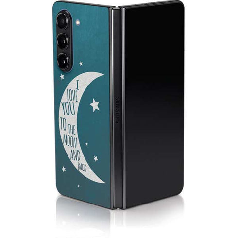 To The Moon And Back Galaxy Z Fold5 5G Skin