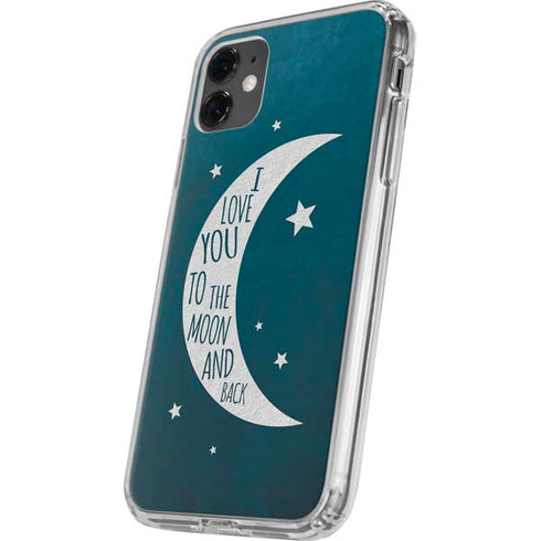 To The Moon And Back iPhone 11 Clear Case