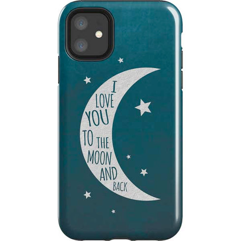 To The Moon And Back iPhone 11 Impact Case