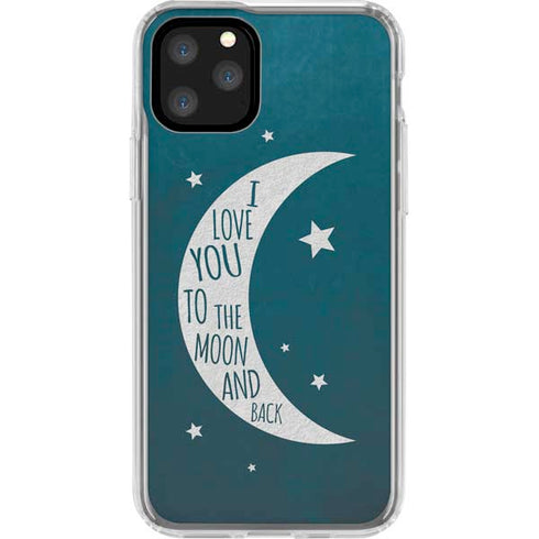 To The Moon And Back iPhone 11 Pro Clear Case