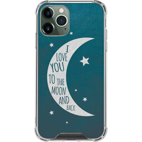 To The Moon And Back iPhone 11 Pro Max Clear Case