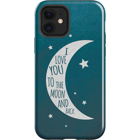 To The Moon And Back iPhone 12 Impact Case