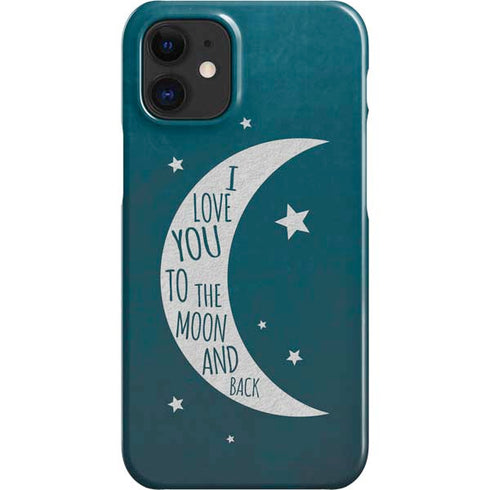 To The Moon And Back iPhone 12 Mini Lite Case