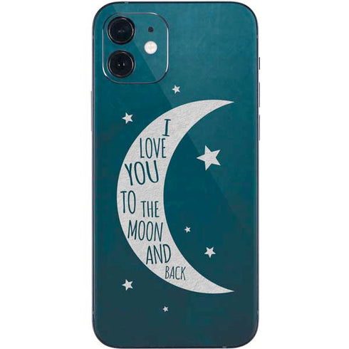 To The Moon And Back iPhone 12 Mini Skin