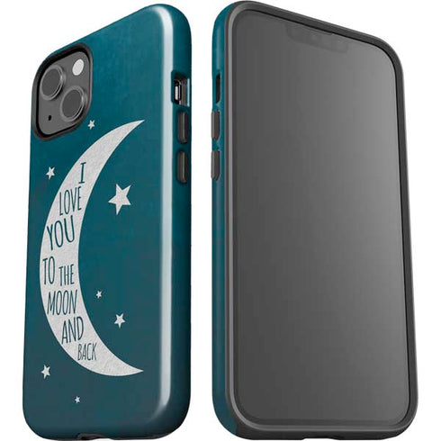 To The Moon And Back iPhone 14 Plus Impact Case