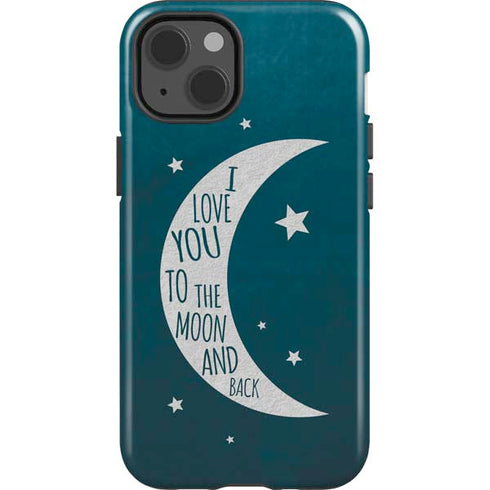 To The Moon And Back iPhone 15 Impact Case