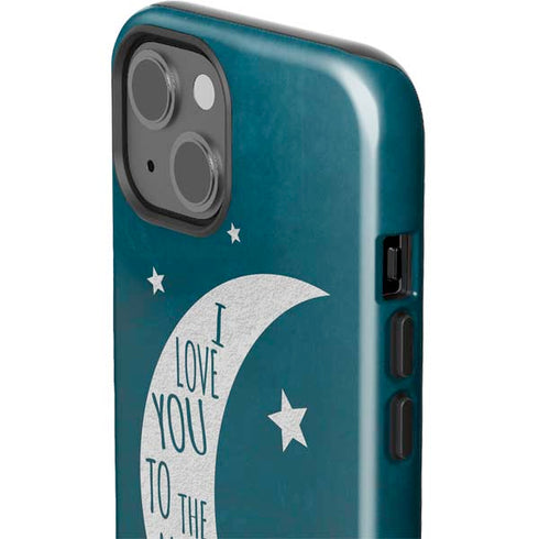 To The Moon And Back iPhone 15 Impact Case