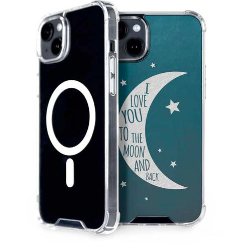 To The Moon And Back iPhone 15 Plus MagSafe Case
