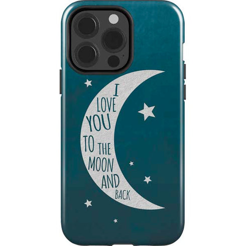 To The Moon And Back iPhone 14 Pro Impact Case