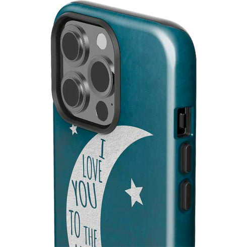 To The Moon And Back iPhone 14 Pro Impact Case
