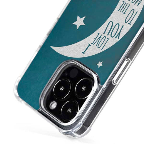 To The Moon And Back iPhone 15 Pro MagSafe Case