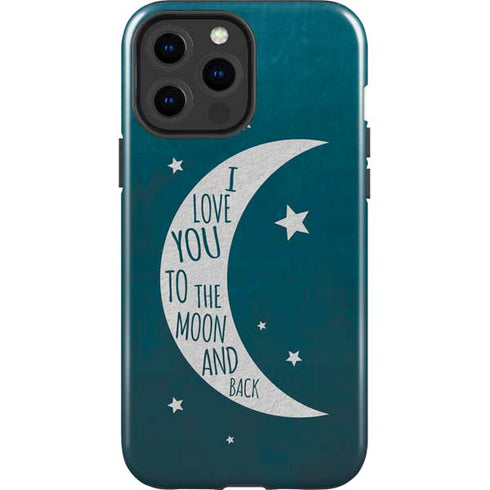 To The Moon And Back iPhone 15 Pro Max Impact Case