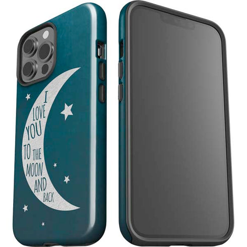 To The Moon And Back iPhone 15 Pro Max Impact Case